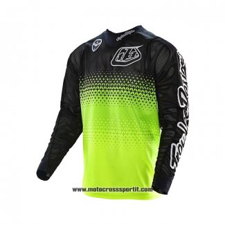 2020 Motocross Ciclismo Maglie TLD Manica Lunga Giallo