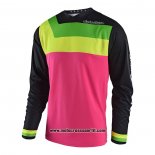 2020 Motocross Ciclismo Maglie TLD Manica Lunga Rosa