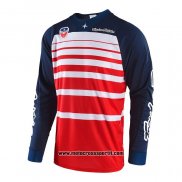 2020 Motocross Ciclismo Maglie TLD Manica Lunga Rosso