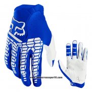 2021 Motocross Ciclismo FOX Guanti Dita Lunghe Blu