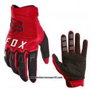 2021 Motocross Ciclismo FOX Guanti Dita Lunghe Rosso