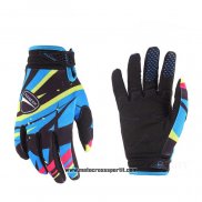 2020 Motocross Ciclismo Guanti Dita Lunghe Blu