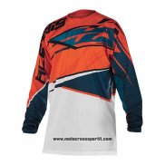 2020 Motocross Ciclismo Maglie Acerbis Manica Lunga Arancione