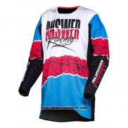 2020 Motocross Ciclismo Maglie Answer Manica Lunga Blu