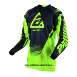 2020 Motocross Ciclismo Maglie Answer Manica Lunga Verde