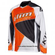 2020 Motocross Ciclismo Maglie Klim Manica Lunga Arancione