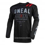 2020 Motocross Ciclismo Maglie Oneal Manica Lunga Nero