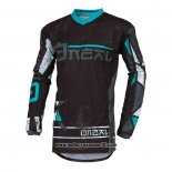 2020 Motocross Ciclismo Maglie Oneal Manica Lunga Nero