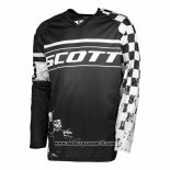 2020 Motocross Ciclismo Maglie Scott Manica Lunga Nero