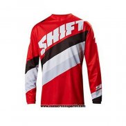 2020 Motocross Ciclismo Maglie Shift Manica Lunga Rosso