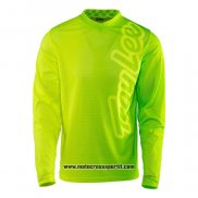 2020 Motocross Ciclismo Maglie TLD Manica Lunga Giallo