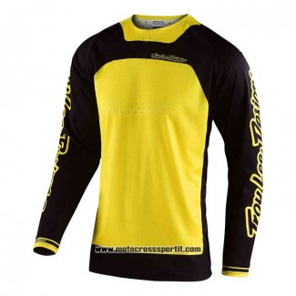 2020 Motocross Ciclismo Maglie TLD Manica Lunga Giallo Nero