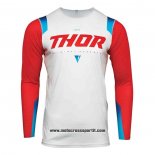 2020 Motocross Ciclismo Maglie Thor Manica Lunga Bianco