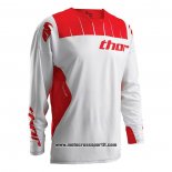 2020 Motocross Ciclismo Maglie Thor Manica Lunga Bianco