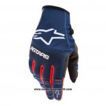 2021 Motocross Ciclismo Alpinestars Guanti Dita Lunghe Blu