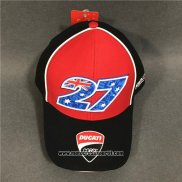 2020 Moto GP Ciclismo Ducati Cappello Nero Rosso