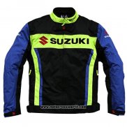 2020 Motocross Ciclismo Giacca Suzuki Manica Lunga Nero