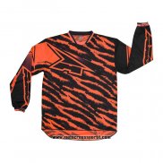 2020 Motocross Ciclismo Maglie AXO Manica Lunga Arancione