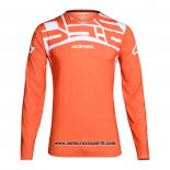 2020 Motocross Ciclismo Maglie Acerbis Manica Lunga Arancione