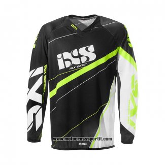 2020 Motocross Ciclismo Maglie IXS Manica Lunga Nero