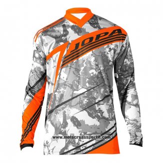 2020 Motocross Ciclismo Maglie Jopa Manica Lunga Arancione