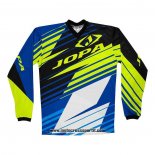 2020 Motocross Ciclismo Maglie Jopa Manica Lunga Blu