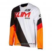 2020 Motocross Ciclismo Maglie Klim Manica Lunga Bianco