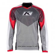 2020 Motocross Ciclismo Maglie Klim Manica Lunga Grigio