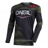 2020 Motocross Ciclismo Maglie Oneal Manica Lunga Verde