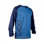 2020 Motocross Ciclismo Maglie POC Manica Lunga Blu