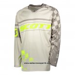 2020 Motocross Ciclismo Maglie Scott Manica Lunga Grigio