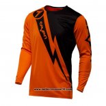 2020 Motocross Ciclismo Maglie Seven Manica Lunga Arancione