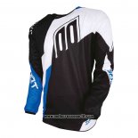 2020 Motocross Ciclismo Maglie Shot Manica Lunga Nero Blu