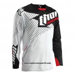 2020 Motocross Ciclismo Maglie Thor Manica Lunga Bianco