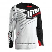 2020 Motocross Ciclismo Maglie Thor Manica Lunga Bianco