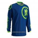 2020 Motocross Ciclismo Maglie Thor Manica Lunga Blu