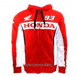 2020 Motocross Ciclismo Maglione Honda Manica Lunga Rosso