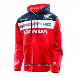 2020 Motocross Ciclismo Maglione Honda Manica Lunga Rosso