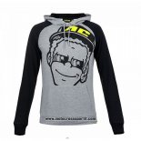 2020 Motocross Ciclismo Maglione VR 46 Manica Lunga Grigio