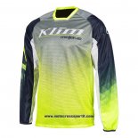 2021 Motocross Ciclismo Maglie Klim Manica Lunga Giallo