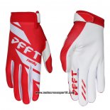 2020 Motocross Ciclismo Deft Family Guanti Dita Lunghe Rosso