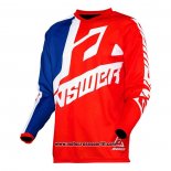 2020 Motocross Ciclismo Maglie Answer Manica Lunga Rosso