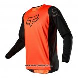 2020 Motocross Ciclismo Maglie FOX Manica Lunga Arancione