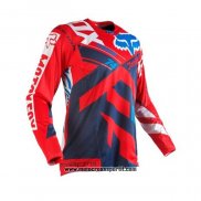 2020 Motocross Ciclismo Maglie FOX Manica Lunga Rosso