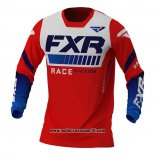 2020 Motocross Ciclismo Maglie FXR Manica Lunga Rosso