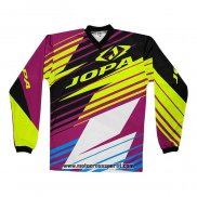 2020 Motocross Ciclismo Maglie Jopa Manica Lunga Viola