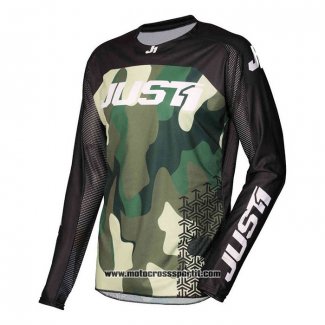 2020 Motocross Ciclismo Maglie Just 1 Manica Lunga Camuffamento