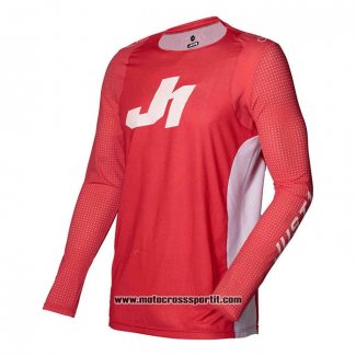 2020 Motocross Ciclismo Maglie Just 1 Manica Lunga Rosso