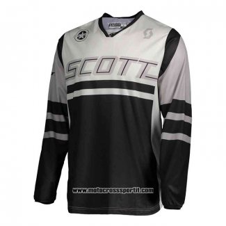 2020 Motocross Ciclismo Maglie Scott Manica Lunga Nero