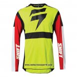 2020 Motocross Ciclismo Maglie Shift Manica Lunga Giallo